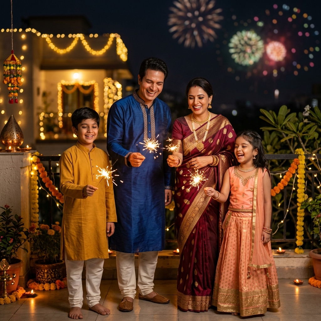 Safe Family Celebration with Global Crackers
